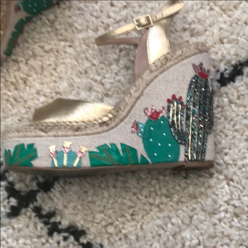 Kate Spade Cactus Wedges